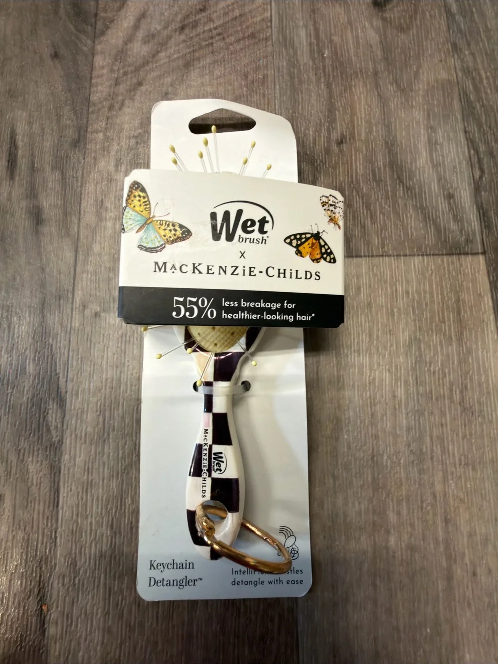 Wet Brush x MacKenzie-Childs Keychain Detangler – NWT